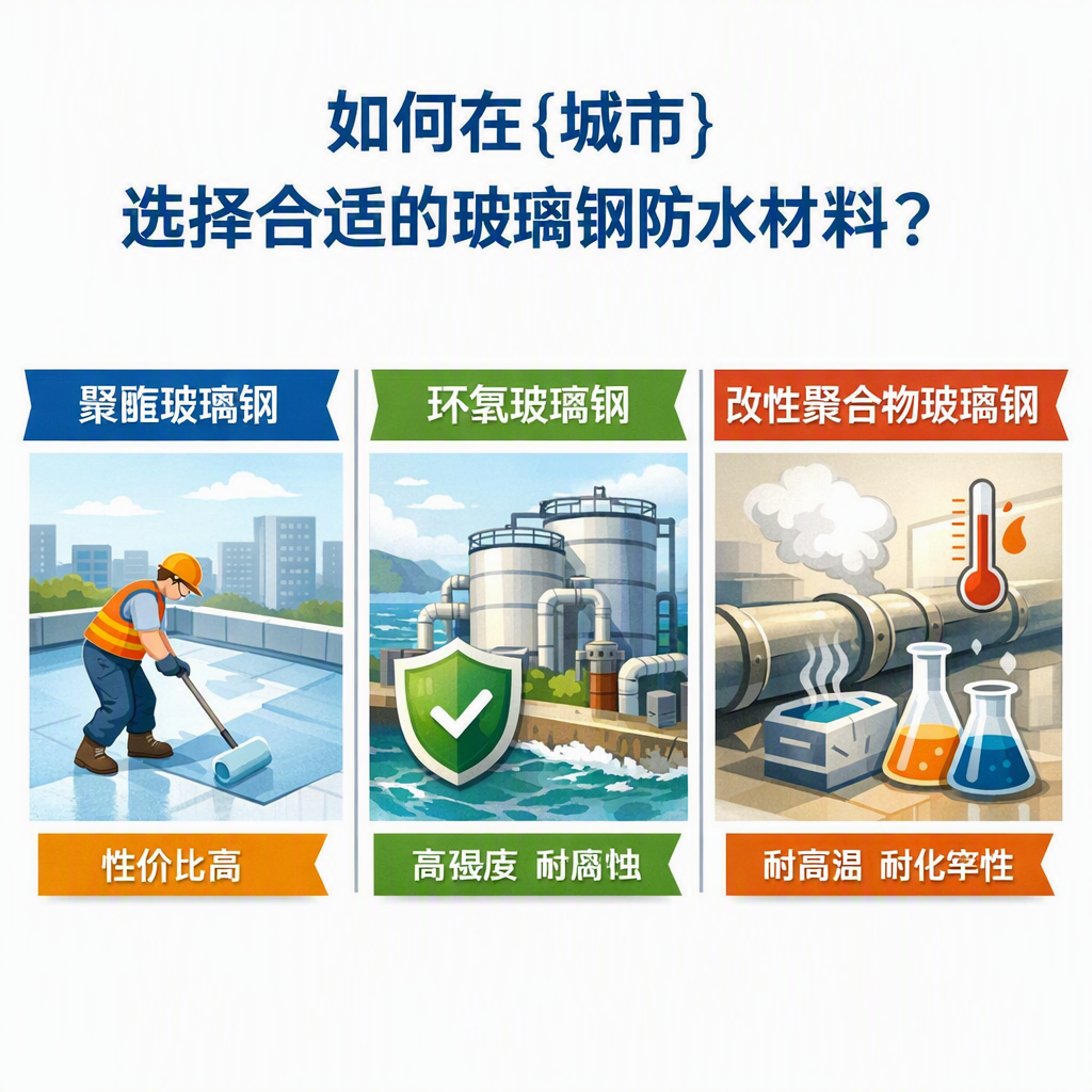 如何在武威选择合适的玻璃钢防水材料?